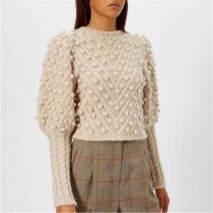 Zimmermann Pom Pom knit sweater size 1